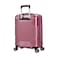 Eminent Hard Case Travel Bag Cabin Luggage Trolley Polycarbonate Lightweight Suitcase 4 Quiet Double Spinner Wheels With Tsa Lock KJ84 Shing Pink