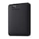 ويسترن ديجيتال ايليمنتس قرص صلب خارجي محمول سعة 4 تيرابايت - أسود