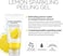 Secret Key Lemon Sparkling Peeling Gel 4.05 Fl.0Z.(120ml) 2Pcs + 4 Mini Peeling Gel - Vitamin C Lemon Water And Sparkling