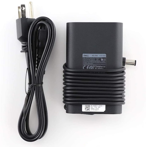 Laptop 65W 19.5V 3.34A Ac Adapter Charger Power Supply Latitude E6440 E6540 E7240 E7250 E7440 E7450 E7470 E5250 E5450 E5440 E5270 E5280 E7280 E7380 LA65NM130 HA65NM130 with Power Cord