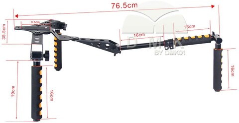 DMK Power Coopic Vr1 DSLR Rig For Canon 1D 1Dii 5Diii 6D 7D 80D And Nikon D5 D810 D50 D750 Etc. Cameras