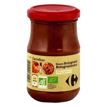 Carrefour Bio Bolognese Sauce 190GR