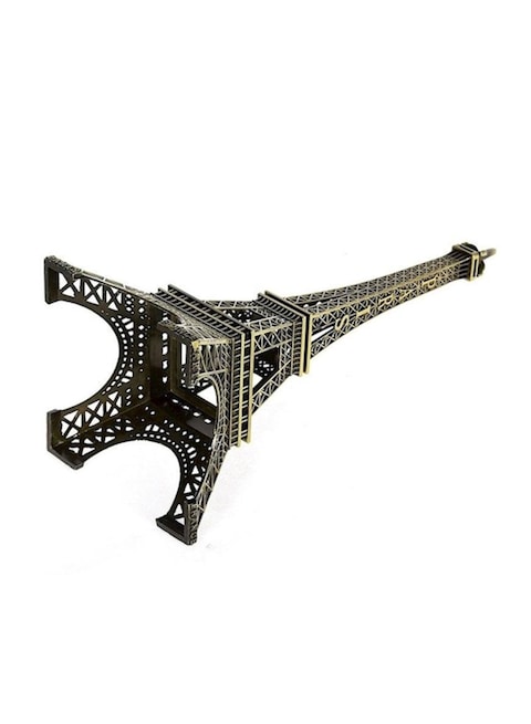 Generic Vintage Decor Metal Craft Retro Antique Bronze Eiffel Tower Model Gold 18cm