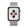 Apple Watch Series 5 GPS + Cellular 44mm Stainless Steel Case with Stainless Steel Milanese Loo