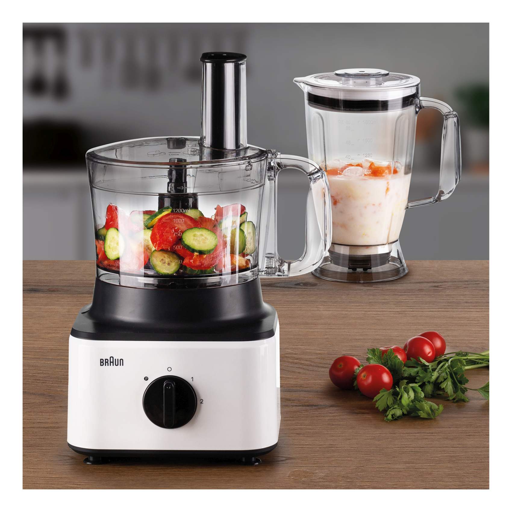 Braun Food Processor 750W FP 0132 White