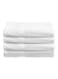 Princess 4-Piece Fast Absorbent Bath Towel Set, White 70 X 140cm