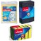 Vileda Sponge Cloth With Tip Top Sponge And Scourer Multicolour 11 PCS