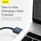 Baseus Superior Series USB to Lightning-Fast Charging Cable Data Transfer 2.4A for iPhone 13 12 11 Pro Max Mini XS X 8 7 6 5 SE iPad and More (2M) Blue
