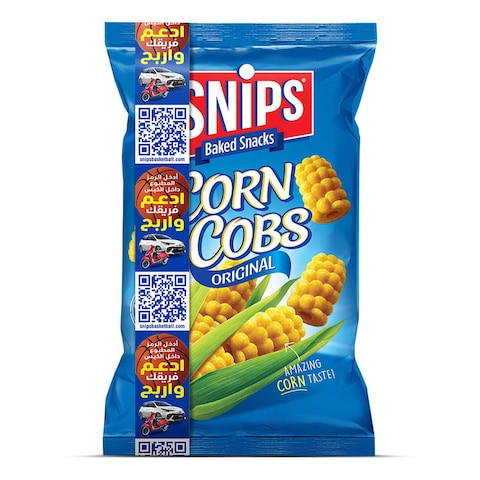 Snips Corn Cobs Baked Snacks Original 25GR
