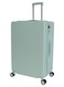 Morano 3-Piece Hardside Abs Spinner Luggage Trolley Set - Light Green