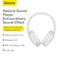 Baseus Wireless Headphones Encok D02 Pro Bluetooth V5.3 Headset Earphones, Foldable Sport Headphone Headset Gaming Hand free Player Headphone for iPhone and Android Devices White