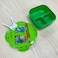Nova Kids Square 1000ml Bento Lunch Box - Dino Green