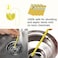 YOMYM 4 Packs(48 pcs) Drain Cleaner Sticks Keeps Drains and Pipes Clear and Odor