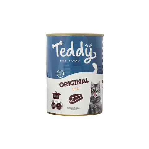 Teddy Original Beef For Cats - 400 gram