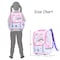Eazy Kids School Bag Unicorn - Purple + Pink