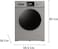 Westpoint Washer Dryer 8/5 Kg, Fully Automatic Front Load Combo Wash &amp; Dry, 8 Kg Wash &amp; 5 Kg Dry, 1400 RPM, 12 Wash Programs, Quick Wash In 15min &amp; 4 Drying Programs - WDMT-81420ES