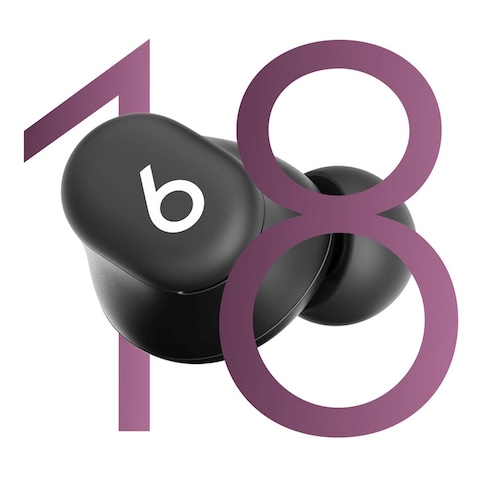 Beats Solo Buds Truly Wireless Bluetooth In-Ear Earbuds with Charging Case Matte Black