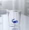 1CHASE Borosilicate Three Dimentional Animal Design Glass Cups 300ml (Blue Whale)