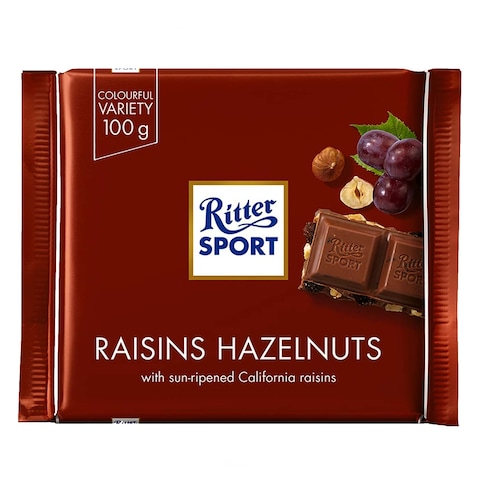 Ritter Sport Raisins Hazelnuts 100GR