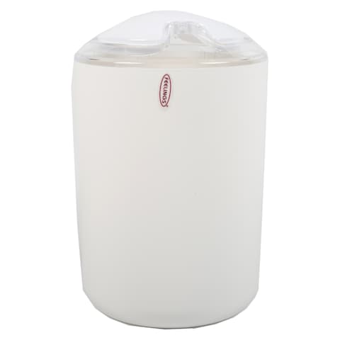 Feelings Bath Swing Dust Bin 5L White