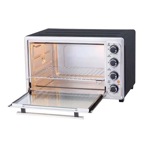 IDO Electric Toaster Oven with Grill - 50 Liter - 2000 Watt - Silver - TO50DG-SV