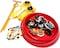 Party Time 4-in-1 Beyblade Burst Battling Top Fusion Set with 4D Launcher Grip Set and Stadium Arena