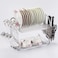 DEO KING Double-layer Kitchen Dish Rack With Cup Holder And Knife Holder And Spoon Bucket