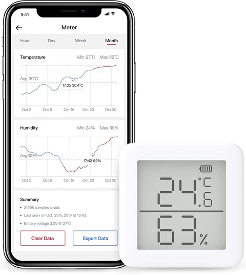 Switchbot Thermometer Hygrometer Hub Mini Smart Remote - White