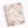 Loud Universe Spiral Notebook Rose Gold Dots Hard Cover Notebook with Premium High Quality Paper A5 Size