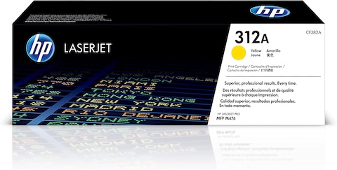 HP 312A Yellow Original Laserjet Toner Cartridge - Cf382A