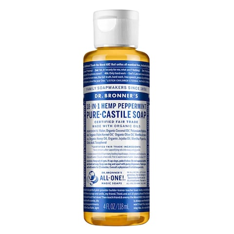 Dr Bronas M Soap Liq P/Mint 118Ml