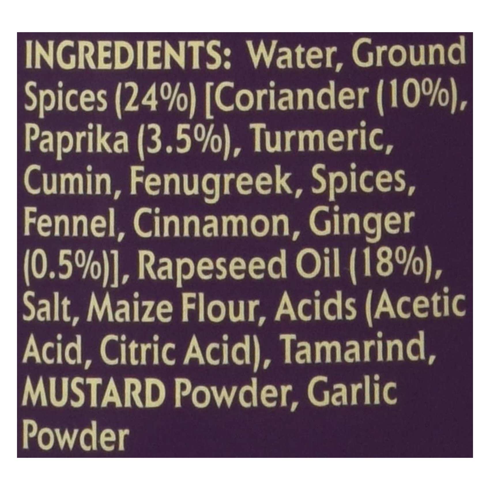 Pataks Curry Paste Mild 283 Gram product thumbnail 2