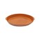 Regas Oval Clay Dish Brown 37x23cm