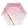 Creative Converting Rose All Day Paper Banquet Plates 8-Pieces- 29 cm Diameter- Pink