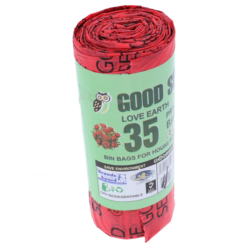 Good Sense Printed Bin Bags 35 pcs 560g