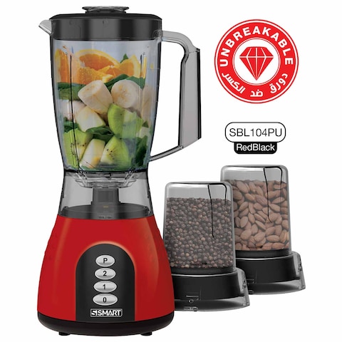 Smart Blender 1.5 Liters 2 Mill - 500 Watt - Red - SBL104PU