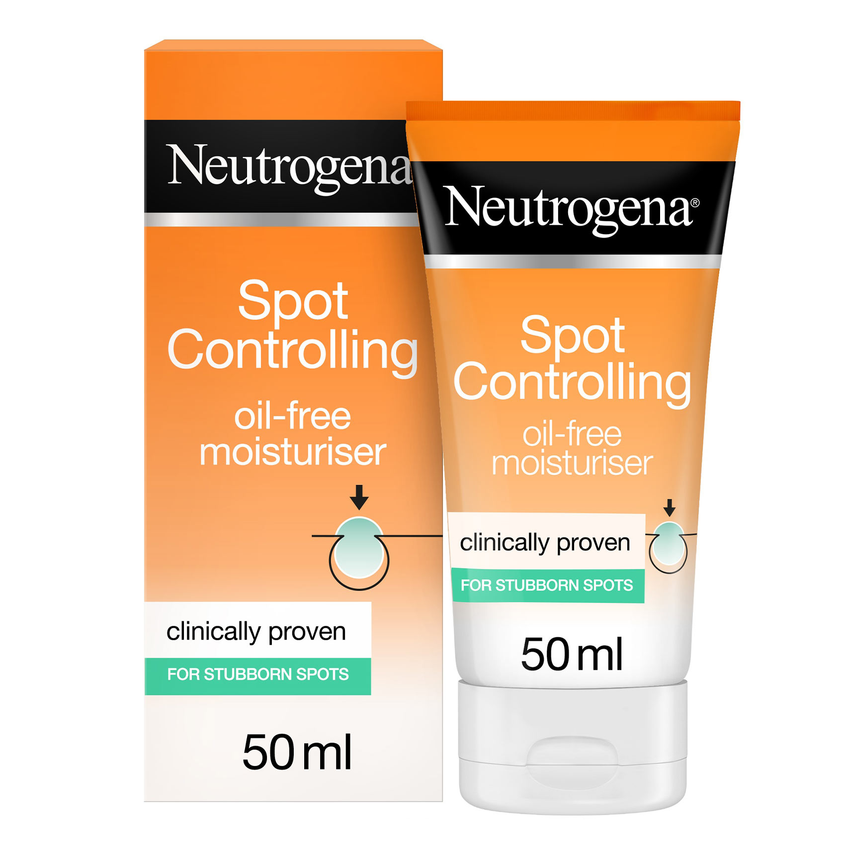 Neutrogena Visibly Clear And Protect Oil Moisturizer Face Cream 50ml