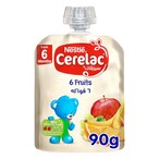 Buy Nestle Cerelac 6 Fruits Puree 90g in Kuwait