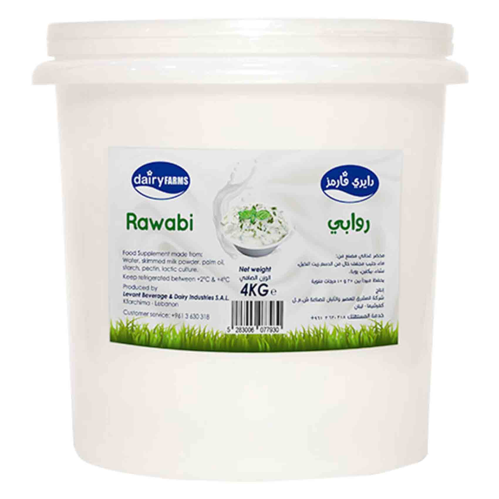 Dairy Farms Rawabi Yoghurt 4Kg