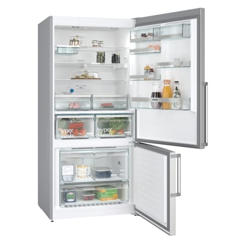 Siemens iQ500 Double Door Refrigerator KG86NAI31M Inox 641L