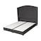 In House Maldives Velvet Bed Frame - Single - 200x90 cm - Dark Gray