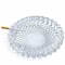 Lavish 1-Pack Round Crystal Glass Ashtray For Home &amp; Office (13x13x4cm)