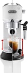 De'Longhi Dedica Style Pump Espresso Coffee Machine, EC685.W, White