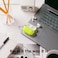 Elago Clear Hang Designed For Airpods Pro 2 2nd Gen (2022) Case Cover With Carabiner - Neon Yellow