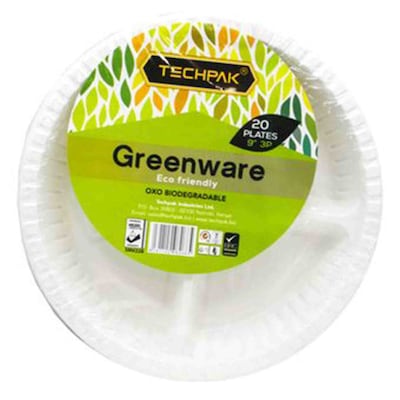 Greenware Plates 9 3 Partition Sw