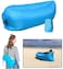 Generic Lazy Sofa Fast Inflatable Air Sleeping Bag Light Blue