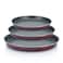 First 1 Pizza Trays Set - 3 Trays