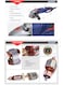 MAKUTE Heavy-Duty Angle Grinder 1400W, 125mm Precision Tool - Versatile for Grinding &amp; Cutting, Great for Home Improvement Projects AG010