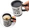 The Mohrim Self Stirring Mug Coffee Cup Tea Auto Mixer Drink Insulate Stainless (Black)