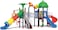 Rainbow Toys, Outdoor Children Playground Set Garden Climbing Frame Swing Slide 8.3 * 6.6 * 3.3 Meter RW-12034